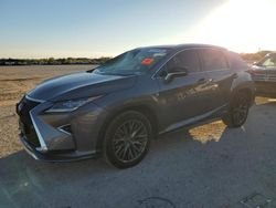 Salvage cars for sale from Copart San Antonio, TX: 2017 Lexus RX 450H Base