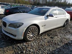 BMW salvage cars for sale: 2012 BMW 750 LXI