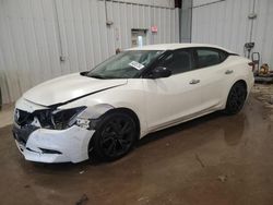 Salvage cars for sale at Franklin, WI auction: 2018 Nissan Maxima 3.5S