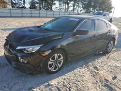 Salvage cars for sale at Loganville, GA auction: 2016 Honda Civic LX