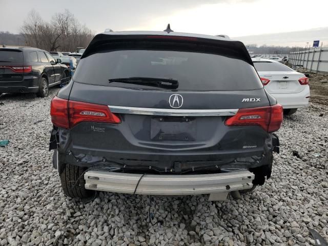 2016 Acura MDX Technology