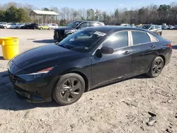 Salvage cars for sale at Charles City, VA auction: 2022 Hyundai Elantra SEL