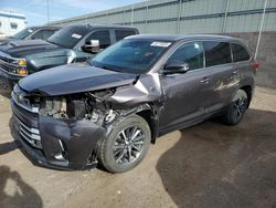 Salvage cars for sale at Albuquerque, NM auction: 2019 Toyota Highlander SE