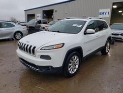 Salvage cars for sale at Elgin, IL auction: 2015 Jeep Cherokee Limited