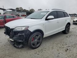 Salvage cars for sale at auction: 2013 Audi Q7 Prestige