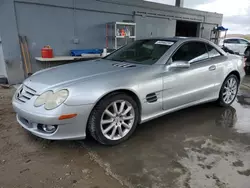 Salvage cars for sale at West Palm Beach, FL auction: 2007 Mercedes-Benz SL 550