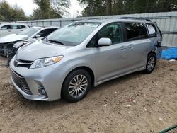 Salvage cars for sale from Copart Midway, FL: 2020 Toyota Sienna XLE