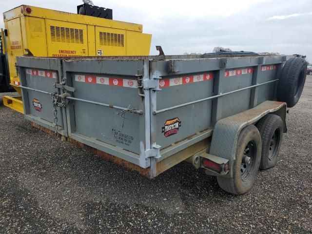 2021 Covered Wagon RED Wagon Trailers LLC 12' Dump Gray