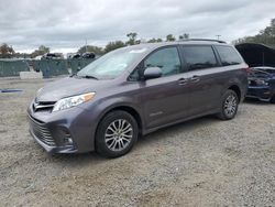 Vehiculos salvage en venta de Copart Riverview, FL: 2020 Toyota Sienna XLE