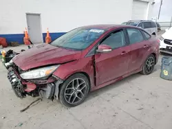 Salvage cars for sale at Farr West, UT auction: 2015 Ford Focus SE