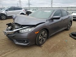 Salvage cars for sale from Copart Elgin, IL: 2017 Honda Civic EXL