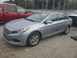 Salvage cars for sale at Savannah, GA auction: 2017 Hyundai Sonata SE