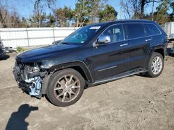 Salvage cars for sale at Hampton, VA auction: 2014 Jeep Grand Cherokee Summit