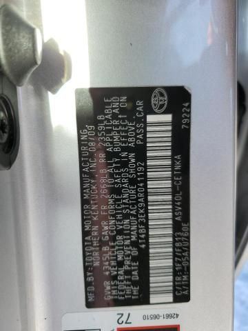 2010 Toyota Camry Base