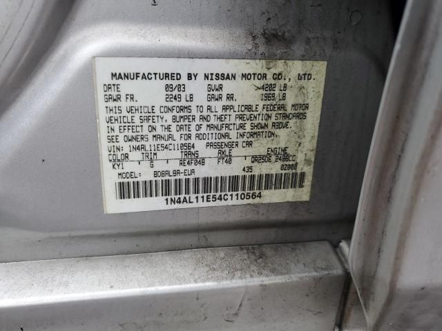 2004 Nissan Altima Base