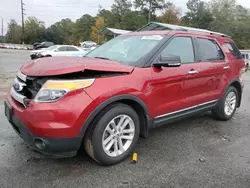 Ford Explorer xlt salvage cars for sale: 2015 Ford Explorer XLT