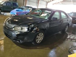 Salvage cars for sale at Greenwell Springs, LA auction: 2002 Toyota Camry LE