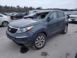 Salvage cars for sale at Windham, ME auction: 2016 KIA Sportage LX