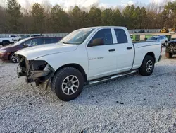 Salvage cars for sale from Copart Gainesville, GA: 2012 Dodge RAM 1500 ST