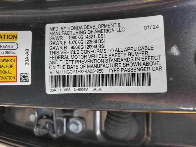 2024 Honda Accord EX