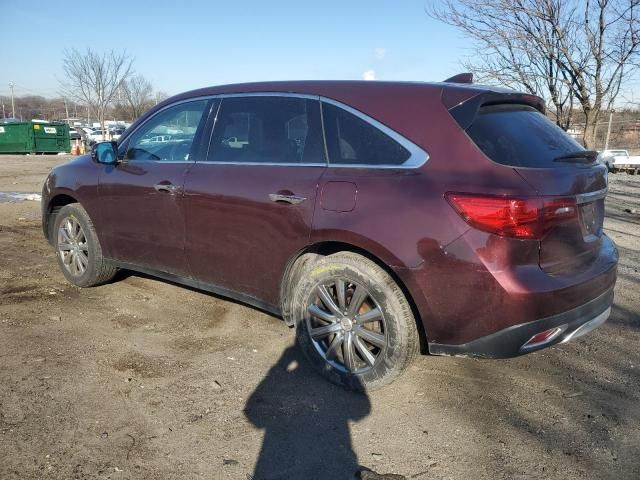 2014 Acura MDX Technology