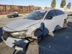 Salvage cars for sale from Copart Wilmington, CA: 2021 Honda Accord Sport