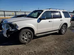 Salvage cars for sale at Dyer, IN auction: 2010 Ford Explorer Limited