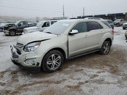 Chevrolet salvage cars for sale: 2016 Chevrolet Equinox LTZ