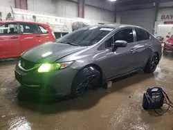 Salvage cars for sale at Elgin, IL auction: 2014 Honda Civic LX