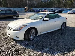 Salvage cars for sale at Ellenwood, GA auction: 2015 Infiniti Q60 Base