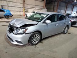 Salvage cars for sale at auction: 2018 Nissan Sentra S