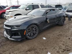 Salvage cars for sale at Elgin, IL auction: 2021 Chevrolet Camaro ZL1