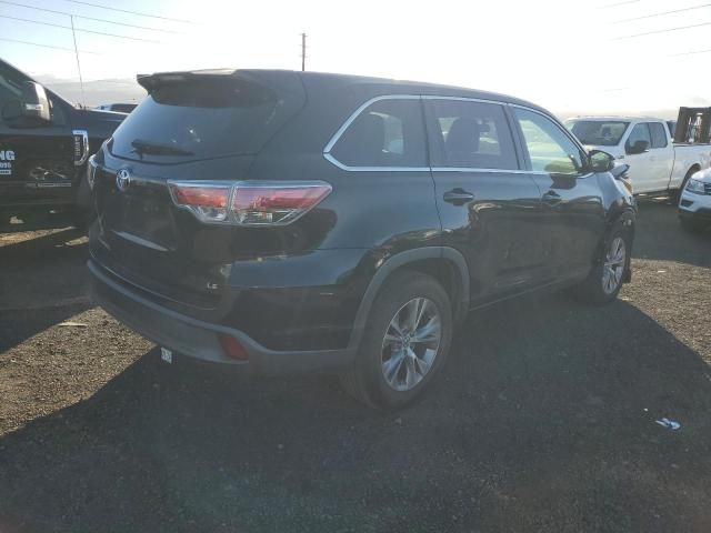 2015 Toyota Highlander LE