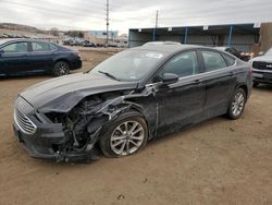 Salvage cars for sale at Colorado Springs, CO auction: 2020 Ford Fusion SE