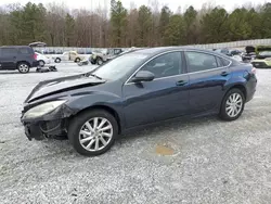 Salvage cars for sale at Gainesville, GA auction: 2012 Mazda 6 I