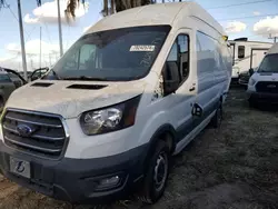 Salvage trucks for sale at Riverview, FL auction: 2020 Ford Transit T-350