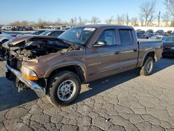 Salvage cars for sale from Copart Bridgeton, MO: 2000 Dodge Dakota Quattro