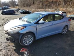 Salvage cars for sale at Marlboro, NY auction: 2012 Hyundai Elantra GLS