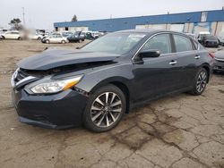 Salvage cars for sale at Woodhaven, MI auction: 2016 Nissan Altima 2.5