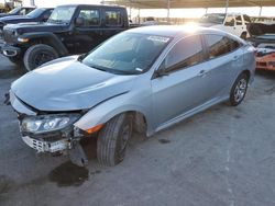 Salvage cars for sale from Copart Anthony, TX: 2016 Honda Civic LX