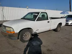 Salvage cars for sale from Copart Van Nuys, CA: 2000 Chevrolet S Truck S10