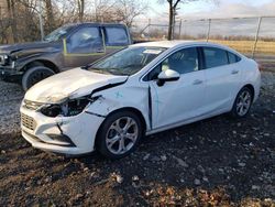 Chevrolet Cruze salvage cars for sale: 2017 Chevrolet Cruze Premier