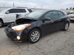 Salvage cars for sale at Dyer, IN auction: 2014 KIA Forte EX