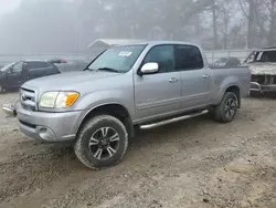 Salvage cars for sale at Austell, GA auction: 2005 Toyota Tundra Double Cab SR5