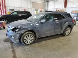 Chevrolet Equinox lt salvage cars for sale: 2011 Chevrolet Equinox LT