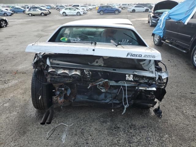 1985 Pontiac Fiero SE