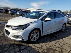 Chevrolet salvage cars for sale: 2017 Chevrolet Cruze Premier