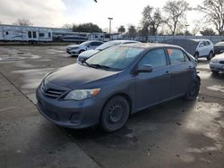 Toyota salvage cars for sale: 2013 Toyota Corolla Base