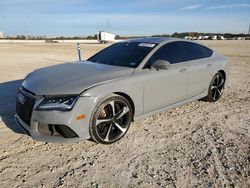 Salvage cars for sale at New Braunfels, TX auction: 2015 Audi RS7