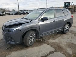 Salvage cars for sale at Nampa, ID auction: 2022 Subaru Forester Premium